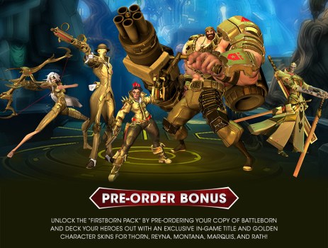 Battleborn Pre-Order Bonus Character Skin