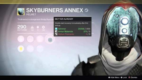 destiny, armor