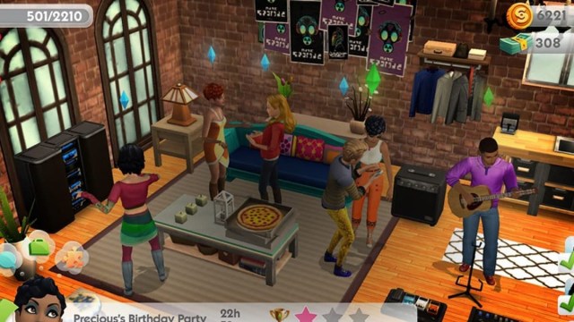 Das Sims Mobile Gameplay