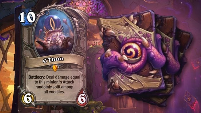 hearthstone whispers of the old gods expansion cards free packs
