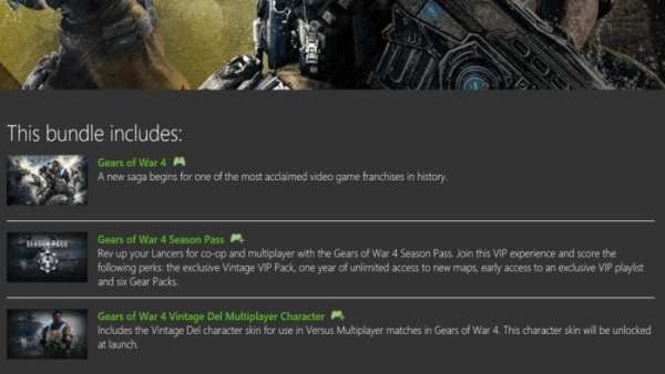 Gears of War, 4, Ultimate Edition, Bundle, Early Access, Revealed, Xbox One, Release Date, Season Pass
