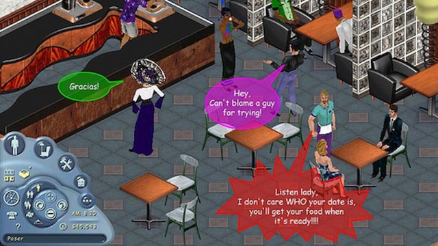 Das Sims Online -Gameplay