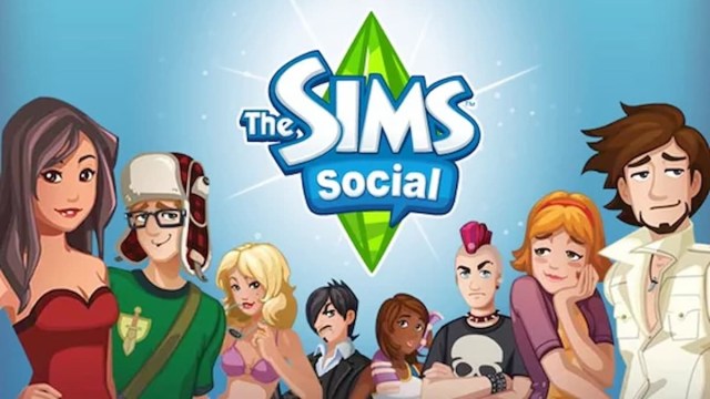 The Sims Social Artwork