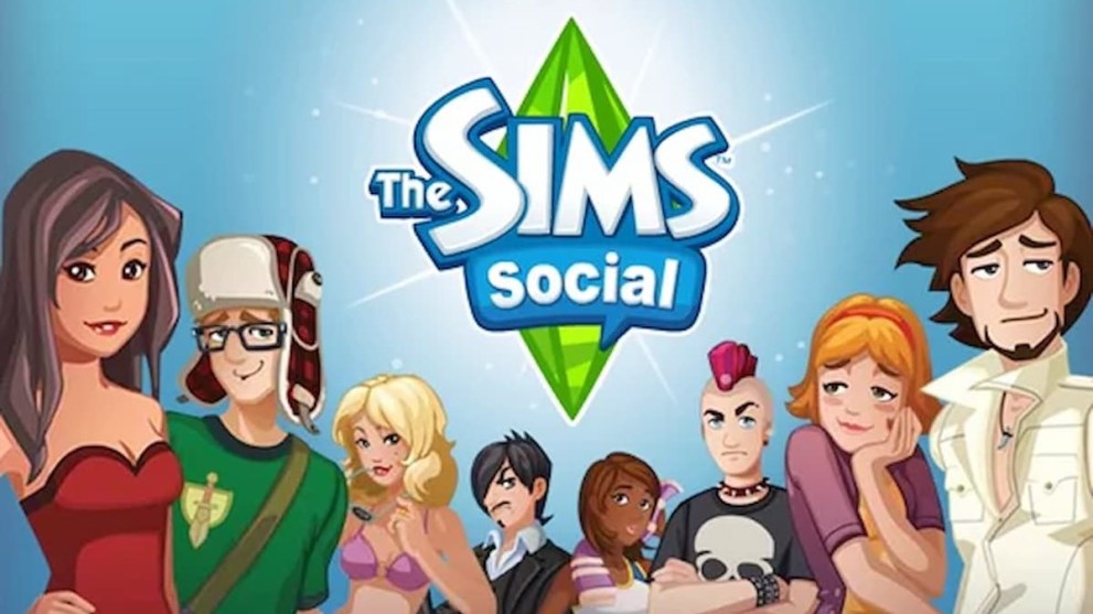 The Sims Social Artwork