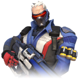 Soldier 76 - Overwatch offence character.