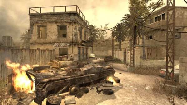 Backlot Call of Duty Modern Warfare Maps