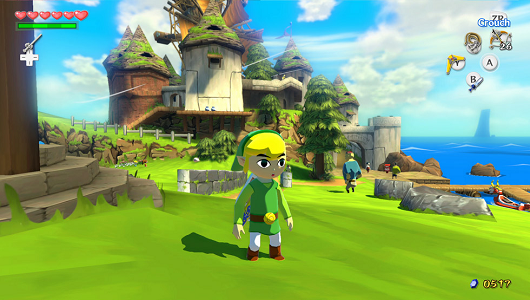 The Legend of Zelda Wind Waker Link