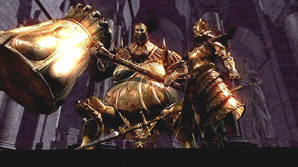 Fighting Ornstein and Smough (DS1)