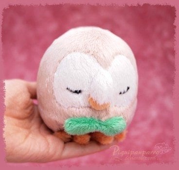 rowlet pokemon plush