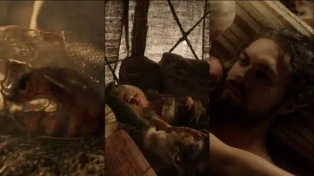 Viserys Targaryen, Rhaego Targaryen, Khal Drogo