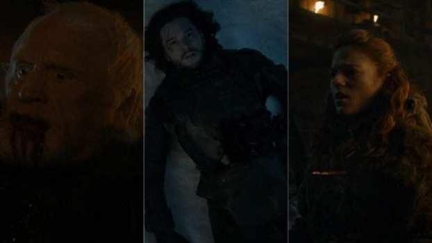 Jeor Mormont, Jon Snow, Ygritte