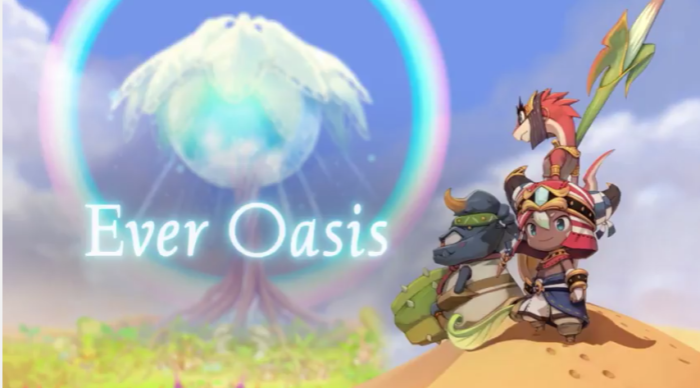ever oasis, new, 3ds