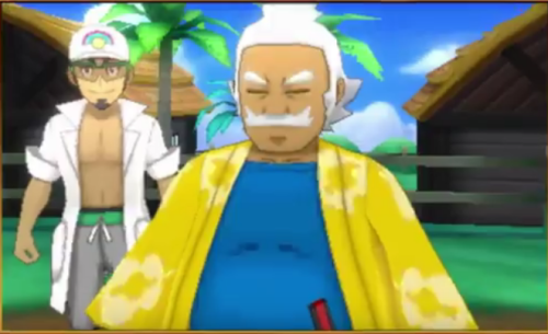 pokemon sun and moon professor kukui