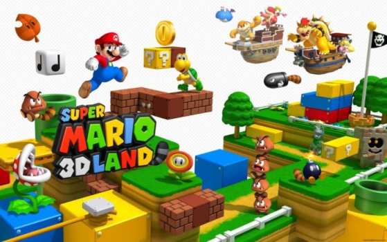 Super Mario 3D Land, Super Mario World - 3DS