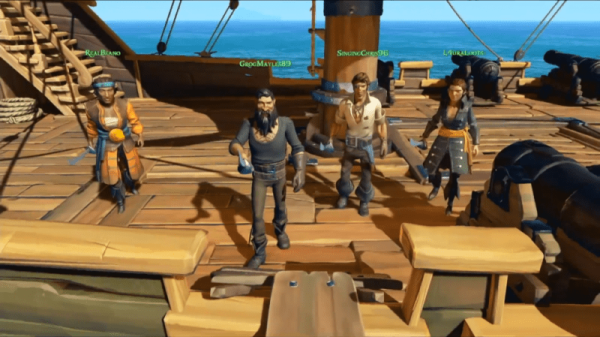 sea of thieves crew