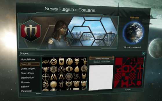 Flags: Emblems and Backgrounds