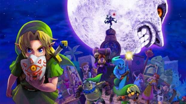 The Legend of Zelda: Oracina of Time and Majora's Mask - 3DS