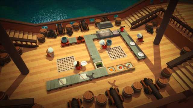 A scene from Overcooked.