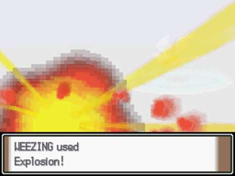 Exploding Pokemon