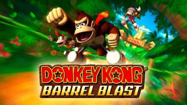 22. Donkey Kong Barrel Blast