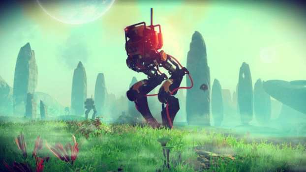 There are bots exploring No Man's Sky servers right now