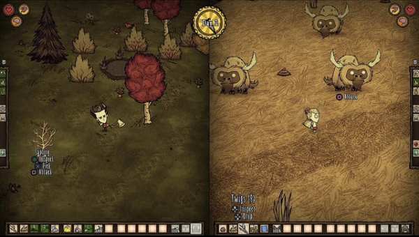 Don't Starve Together PlayStation 4 Splitscreen
