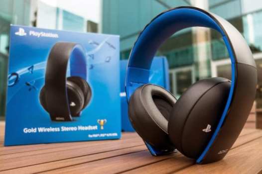 PlayStation Gold Wireless Stereo Headset-6