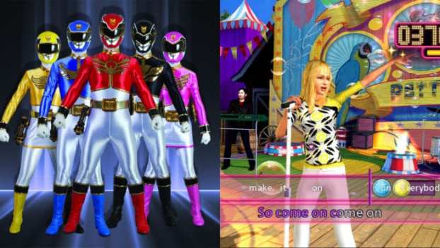 Power Rangers Megaforce vs. Hannah Montana: The Movie