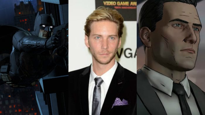 Troy Baker- Bruce Wayne/ Batman