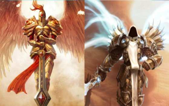 Kayle (League of Legends) vs Tyrael (Heroes of the Storm)