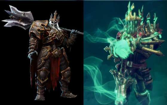 Wraith King (Dota 2) vs Leoric (Heroes of the Storm)