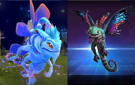 Puck (Dota 2) vs Brightwing (Heroes of the Storm)