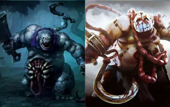 Stitches (Heroes of the Storm) vs Pudge (Dota 2)