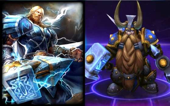 Thor (Smite) vs Muradin (Heroes of the Storm)