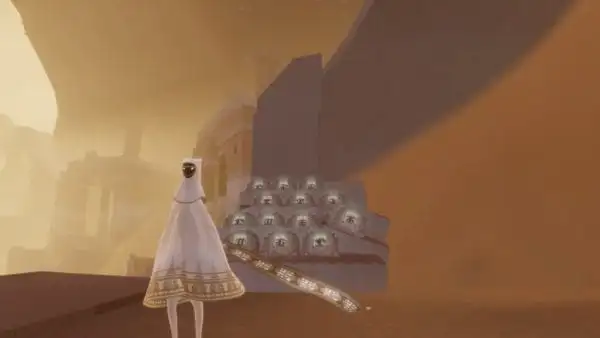 how to get white cloak in journey
