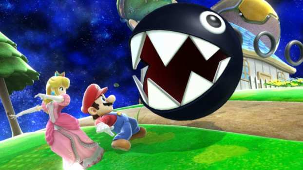 That time Mario unleashed a mad Chain Chomp into a peaceful park.
