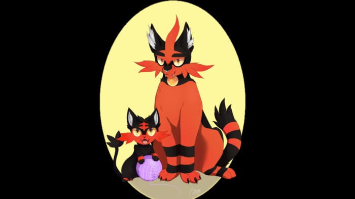 Litten and Torracat