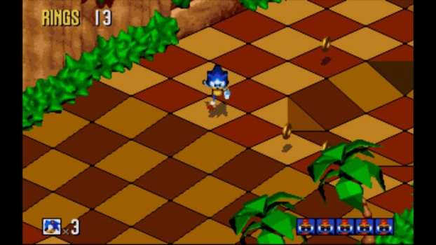 Sonic 3D Blast - Sega Genesis (1996)