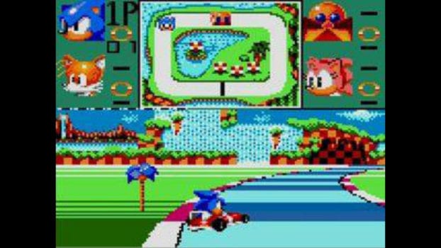 Sonic Drift - Game Gear Japan Only (1994)