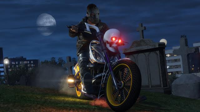 gta lcc halloween motorcycle