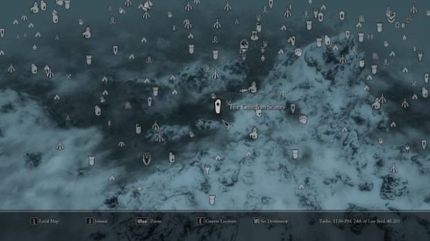 Go Away Map Clouds!
