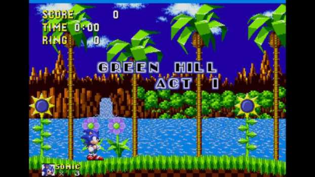 Sonic the Hedgehog - Sega Genesis (1991)