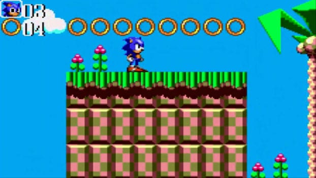 Sonic Chaos - Sega Master System (1993)