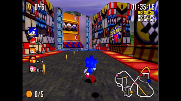 Sonic R - Sega Saturn (1997)