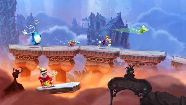 A scene from Rayman Legends.