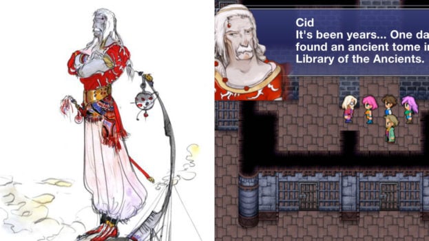 Every Iteration Of Final Fantasy S Cid Since 1989   Cid Ff 5  623x350 