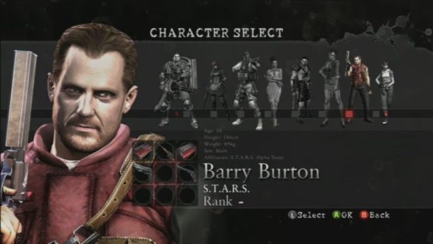Barry Burton - Resident Evil Series