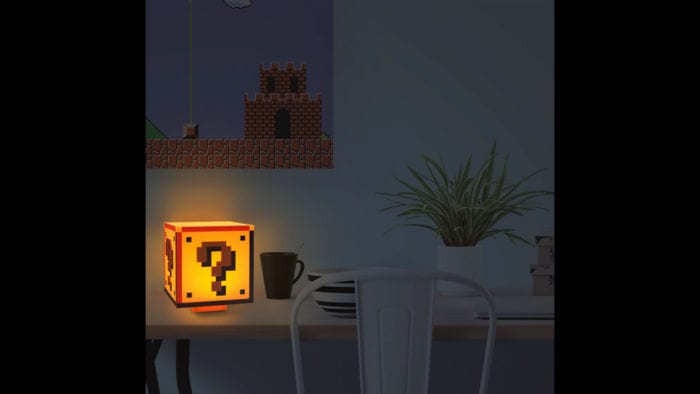 Super Mario Bros Question Block Lamp
