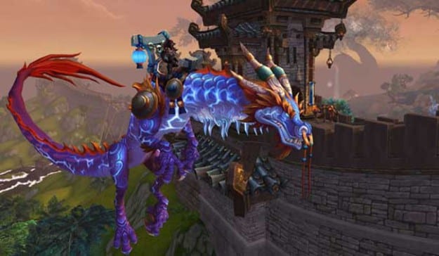 World of Warcraft flying mount