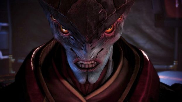 True or False: According to Javik in Mass Effect 3, the Salarians, before they rose to galactic prominence, “used to eat flies.”